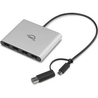 OWC OWCCADPDL4HDMI USB graphics adapter 3840 x 2160 pixels Silver