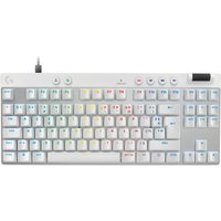 Logitech G PRO X TKL Rapid keyboard Gaming USB AZERTY French White