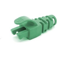 Cablenet RJ45 Snagless Strain Relief Flush Boot Green 6.5mm
