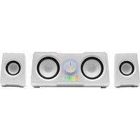 Mars Gaming MS22W Compact Gaming Speakers 2.2 RGB Flow Subwoofer + 4 A
