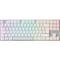 CHERRY MX 8.2 Pro TMR Wireless keyboard Gaming USB + RF Wireless + Bluetooth QWERTY UK English Silver, White