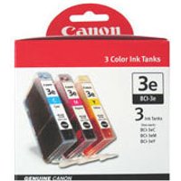 Canon 4480A265/BCI-3E Ink cartridge multi pack C.M.Y Blister. 3x500 pa
