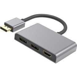 Cablenet 24-0313 Video Splitter Displayport 1X Hdmi + 2X Displayport Cablenet 24-0313 Video Splitter Displayport 1X Hdmi + 2X Displayport
