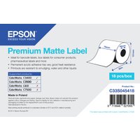 ComputersDeal Enjoy 18% Discount on Epson C33S045418 76mm x 35m Premium Label Roll
