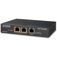 PLANET POE-E202 network extender Network transmitter & receiver Bl