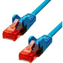 Proxtend CAT6 U/Utp Cca Pvc Ethernet Cable Blue 25CM