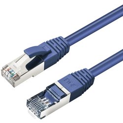 Microconnect MC-SFTP6A005B Networking Cable Blue 0.5 M Cat6A S/Ftp (S-