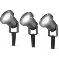 4lite GU10 Outdoor Garden Spike Light - Pack of 3