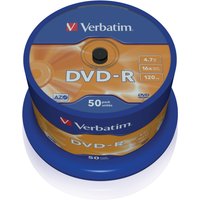 Verbatim DVD-R Matt Silver 4.7 GB 50 pc(s)