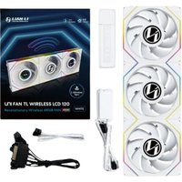 Lian Li 12TLLCD1W3W computer cooling system Computer case Fan 12 cm Wh