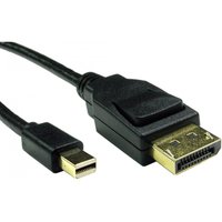 Cables Direct CDLMDP8K-02MK DisplayPort cable 2 m Mini DisplayPort Bla