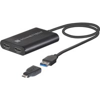 Sonnet USB3-DHDMI USB graphics adapter 3840 x 2160 pixels Black