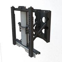 PMV PMVVIDEOWALL signage display mount 190.5 cm (75") Black. Silv