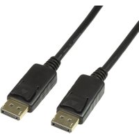 LogiLink CV0074 DisplayPort cable 5 m Black