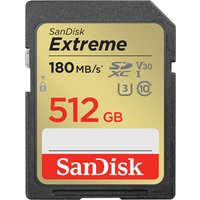 SanDisk Extreme 512 GB SDXC UHS-I Class 10