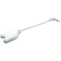 Cables Direct 3.5 mm Headphone Splitter audio cable 3.5mm 2 x 3.5mm Wh