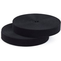 StarTech.com 50ft (15.2m) Hook and Loop Roll. 1in (2.5cm) Wide. Black.