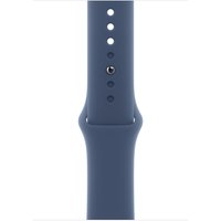 Apple MXLW3ZM/A smart wearable accessory Band Blue Fluoroelastomer