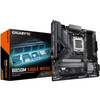 GIGABYTE B850M EAGLE WIFI6E Motherboard - AMD Ryzen 9000 Series CPUs, 8+2+2 Phases Digital VRM, up to 8200MHz DDR5 (OC), 1xPCIe 5.0 + 1xPCIe 4.0 M.2, WIFI 6E, 2.5 GbE LAN, USB 3.2 Gen 2