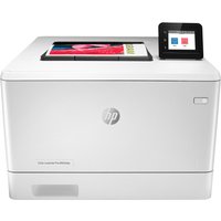 HP LaserJet Pro M454dw Wireless Color Printer. Duplex