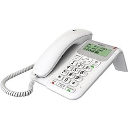 British Telecom Bt Decor 2200 Analog Telephone Caller Id White