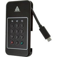 Apricorn Aegis NVX 2 TB USB Type-C 3.2 Gen 1 (3.1 Gen 1) Black
