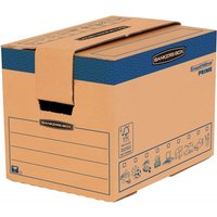 Bankers Box SmoothMove Small FastFold Moving Box Pack of 5