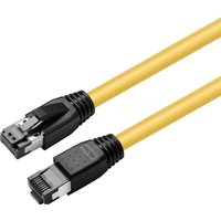 Microconnect MC-SFTP8010Y networking cable Yellow 10 m Cat8.1 S/FTP (S