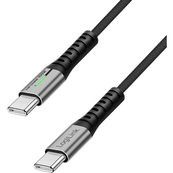 Logilink Usb 2.0 Type-C Cable. C/M To C/M. 480 Mbps. 100W. Led. Nylon.