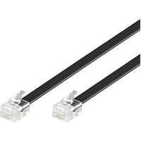 Microconnect MPK106B telephone cable 6 m Black