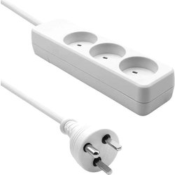 Microconnect GRU033WDK Power Extension 3 M 3 Ac Outlet(S) Indoor White