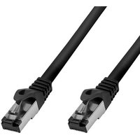 FDL 10M CAT.8.1 S-FTP (PIMF) PATCH CORD - 2000MHz - BLACK