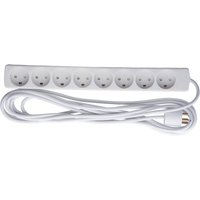Microconnect GRU00850WDK power extension 5 m 8 AC outlet(s) Indoor Whi