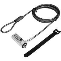 LogiLink NBS010 cable lock Black. Silver