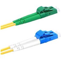 FDL 2M OS2 9/125 LC/APC-LC DLX FIBRE OPTIC CABLE - YELLOW