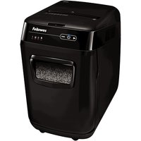 Fellowes AutoMax 200M paper shredder Micro-cut shredding Black