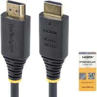 StarTech.com 1.6ft (50cm) Premium Certified High Speed HDMI Cable. 4K