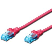 FDL 15M CAT.5e UTP PATCH CABLE- PINK