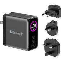 Sandberg Travel Charger PD100W Display