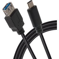 Maplin USB-C to USB-A Female Cable V3.1 Gen2 5Gbps 15W Charge and Data
