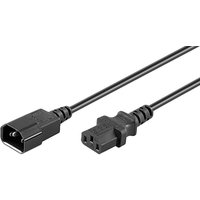 Microconnect PE040605 power cable Black 0.5 m C14 coupler C13 coupler