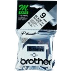 Brother M-K221BZ Label-Making Tape Black On White