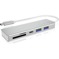 ICY BOX IB-HUB1413-CR USB 3.2 Gen 1 (3.1 Gen 1) Type-C Silver