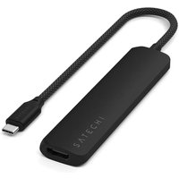 Satechi ST-P6SK interface hub USB Type-C 10000 Mbit/s Black
