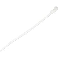 StarTech.com 6"(15cm) Cable Ties with Mounting Hole - 1/8"(3