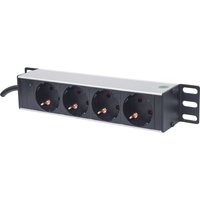 Intellinet 10" 1U Rackmount 4-Output Power Distribution Unit (PDU