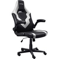 Trust GXT 703 Riye PC gaming chair Upholstered seat Black. White