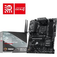 MSI B550 Gaming WIFI6E Socket AM4 DDR4 ATX Motherboard - Black