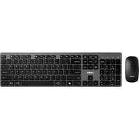 Adesso WKB-7300CB keyboard Mouse included Office RF Wireless QWERTY UK English Black