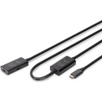 Digitus Active USB 3.2 Gen1 5G extension cable. USB-C - USB-C. 10m